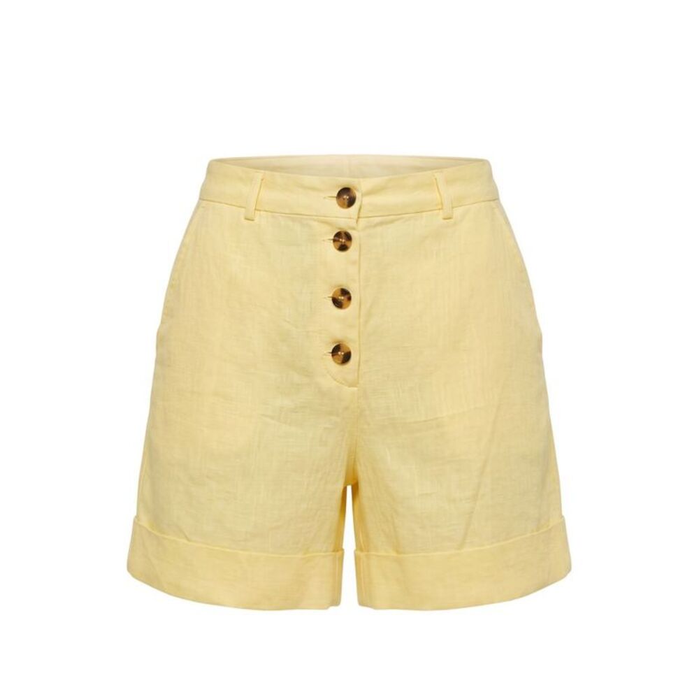 Trussardi Jeans Yellow Flax Women Women's Shorts